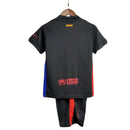 BARCELONA x TRAVIS SCOTT CACTUS JACK NEGRA 2025 EDICIÓN LIMITADA CONJUNTO INFANTIL