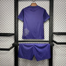 REAL MADRID Y-3 MORADA 24/25 CONJUNTO INFANTIL